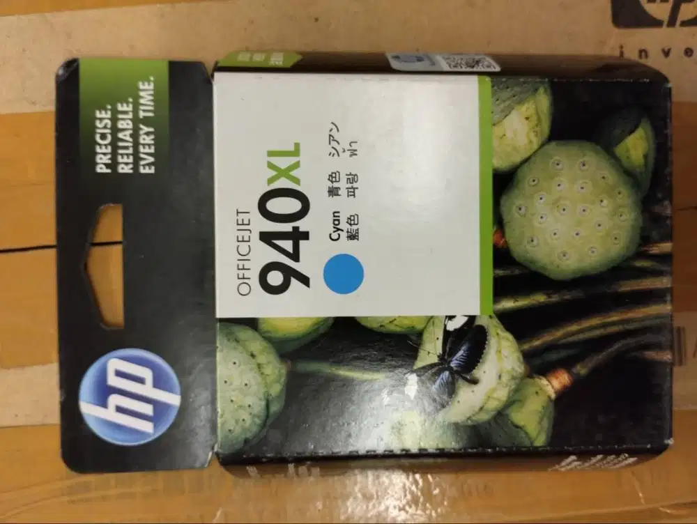 Tinta Printer HP · 940XL Cyan Ink