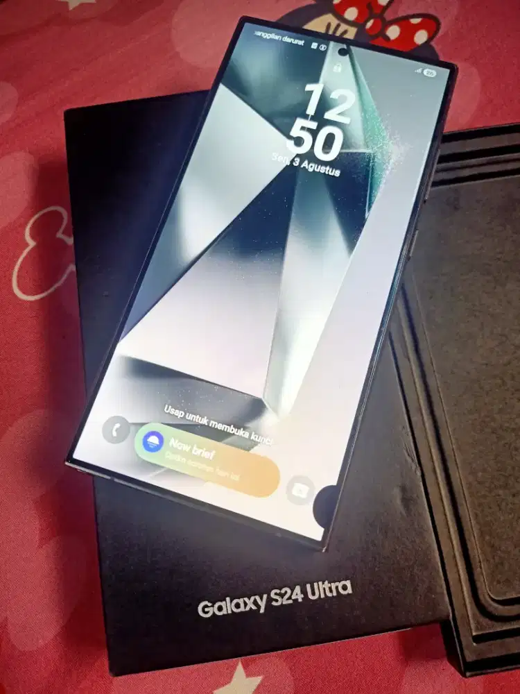 Samsung s24 ultra Ram 12Gb/256Gb lengkap