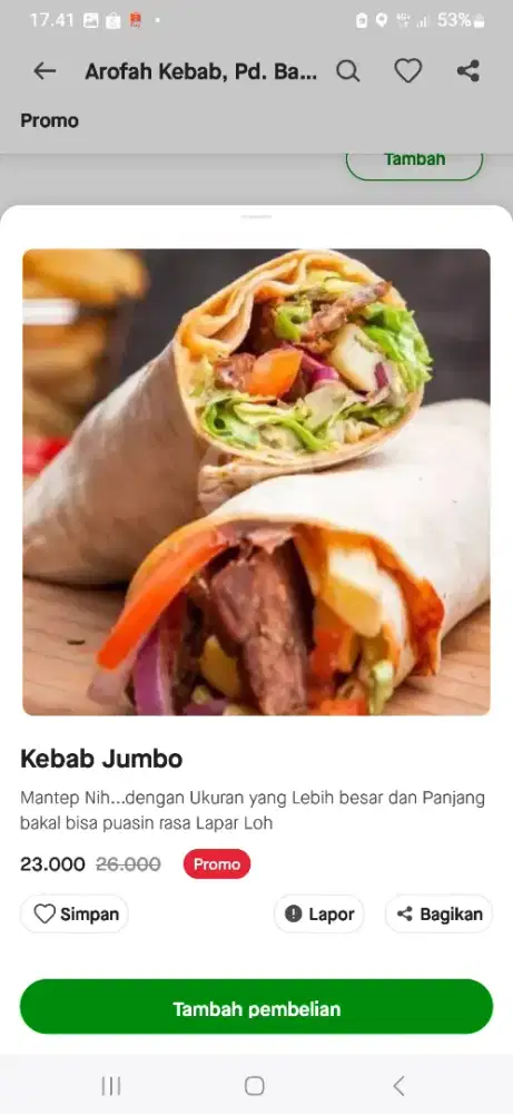 Lowongan Jaga Stand Kebab