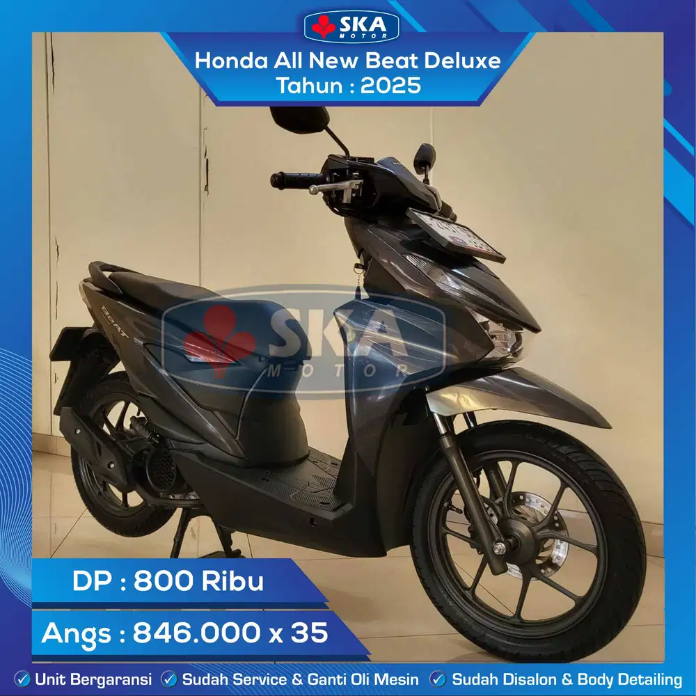 Honda All New Beat Deluxe Tahun 2025