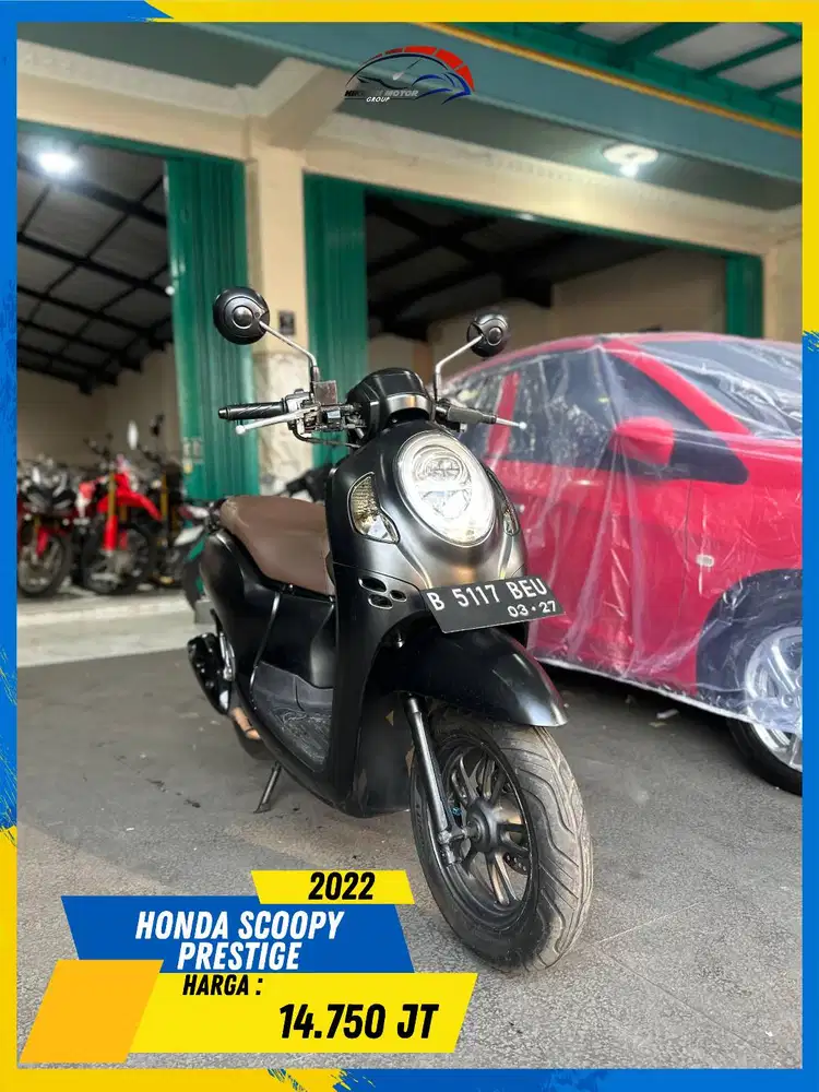 HONDA SCOOPY PRESTIGE 2022 MANTAP GASS MASZEHH HIKMAH MOTOR KEPUH