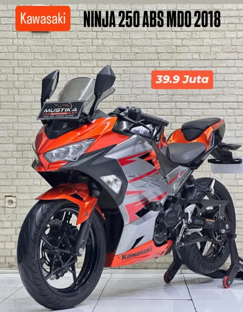 Kawasaki Ninja 250 fi ABS Keyless KRT 2019 - Zaki Mustika