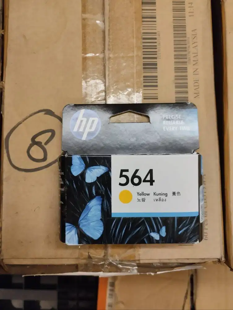 Tinta Printer HP · 564 Yellow Ink