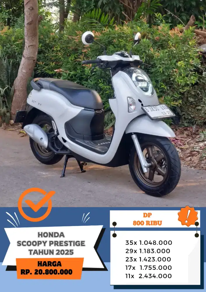 HONDA SCOOPY PRESTIGE TAHUN 2025