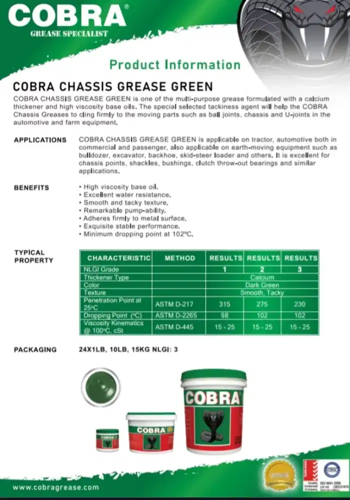 Cobra grease specialist
