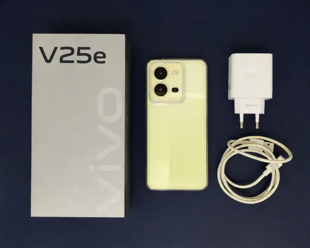 HP VIVO V25E 8/128GB FULLSET NO MINUS LECET PEMAKAIAN
