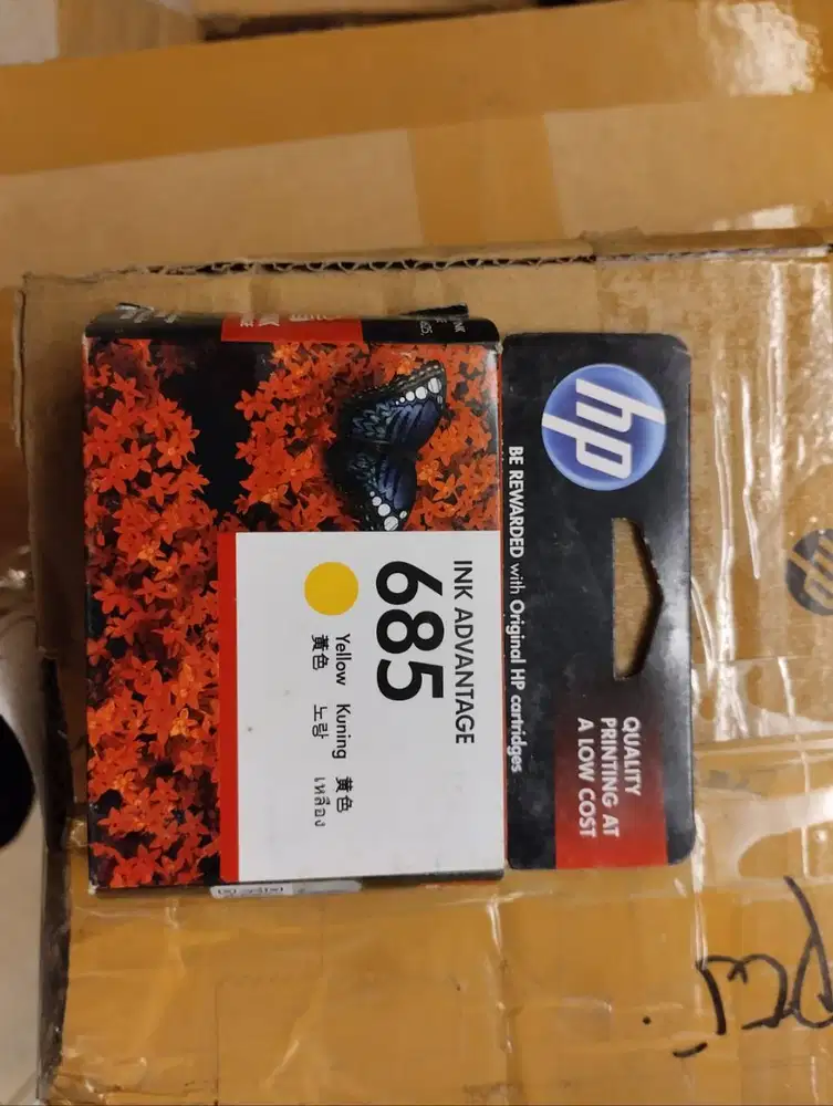 Tinta Printer HP Ink Advantage 685 Yellow Original