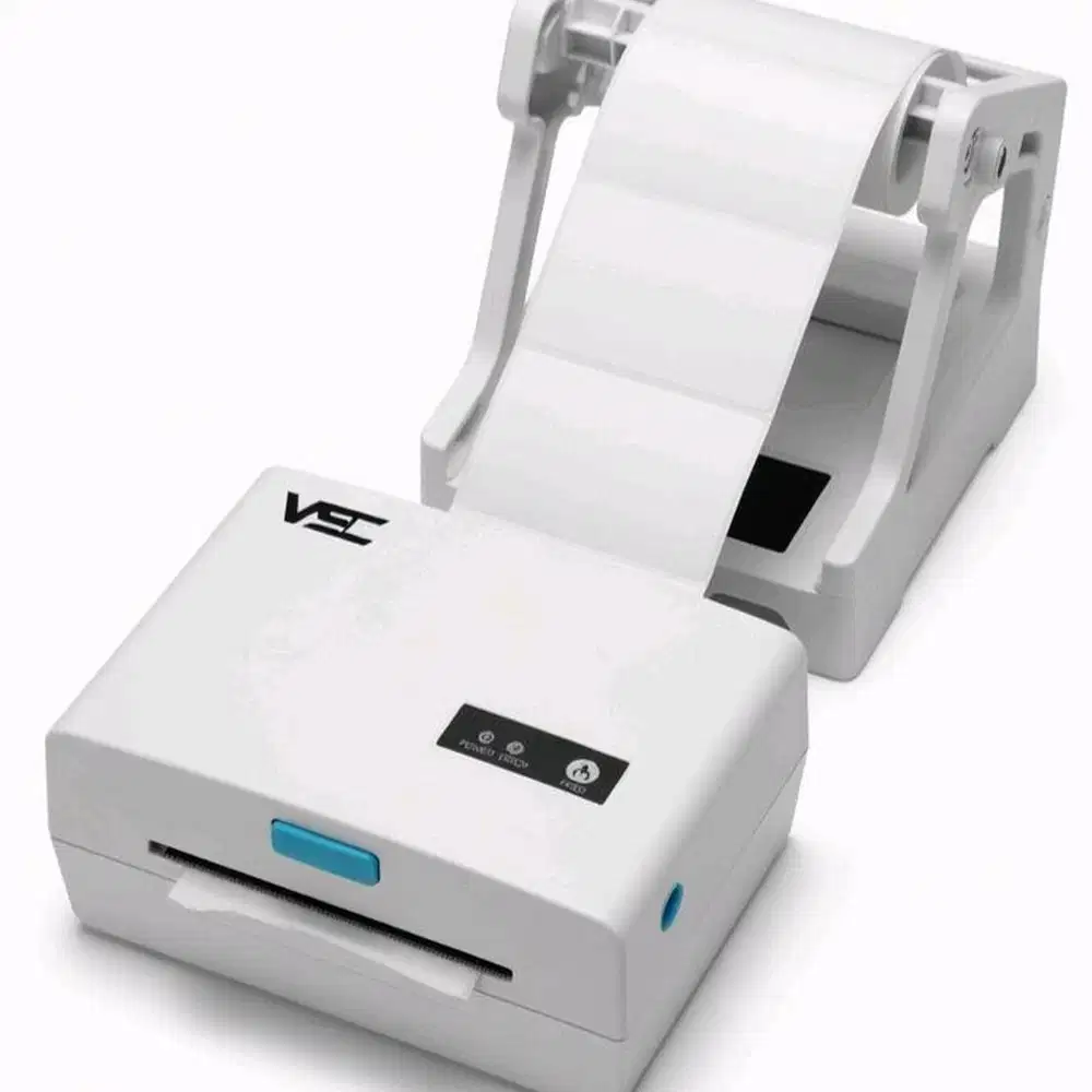 printer thermal label bluetooth 80mm VSC LP 3200UB USB free holder