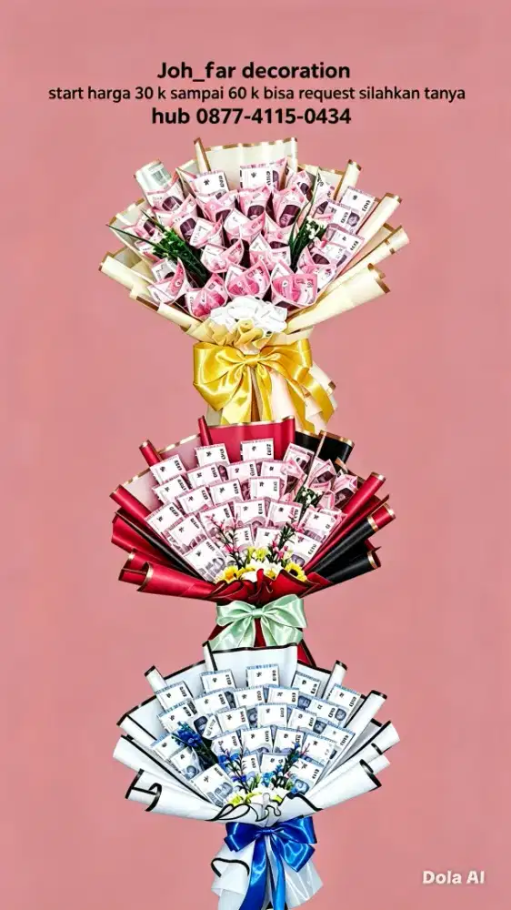 Buket dan hias hantaran