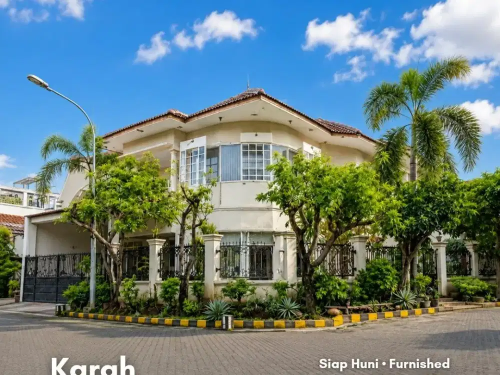 Rumah Karah Indah Strategis • Siap Huni • Furnished