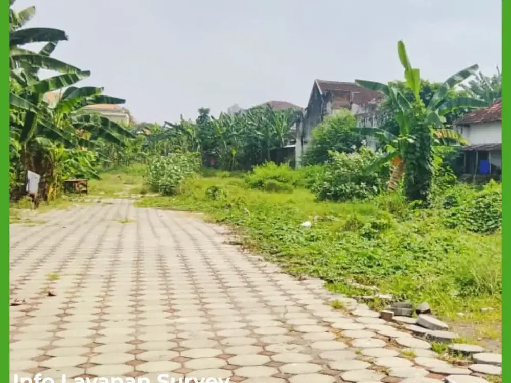Tanah Jogja Kota Dalam Ringroad 5 Menit Kampus 2 UPN Babarsari