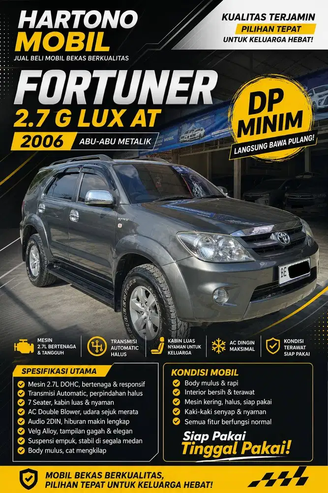FORTUNER 2.7 G LUX AT 2006