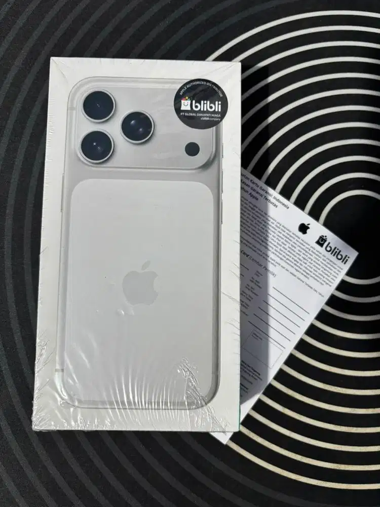 Iphone 17 pro 256 resmi dan masih segel