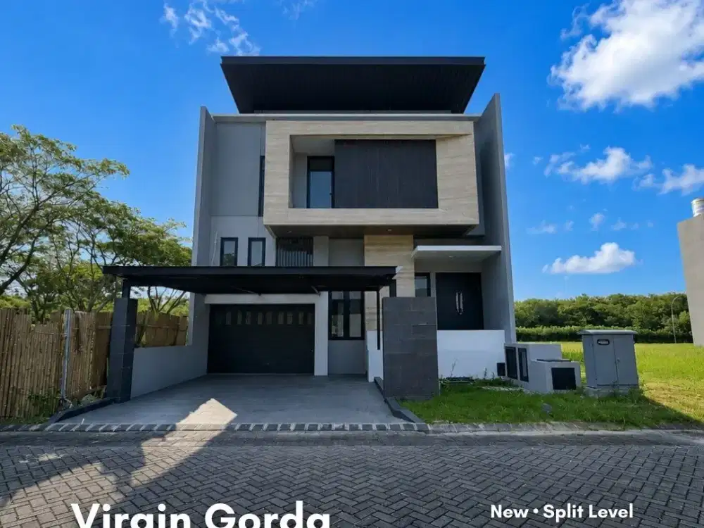 Rumah Virgin Gorda, Grand Island, Pakuwon City Strategis • New • Split Level
