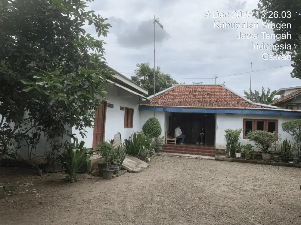 Rumah Lelang Murah di Sragen Dekat Dapoer Bengawan Cafe