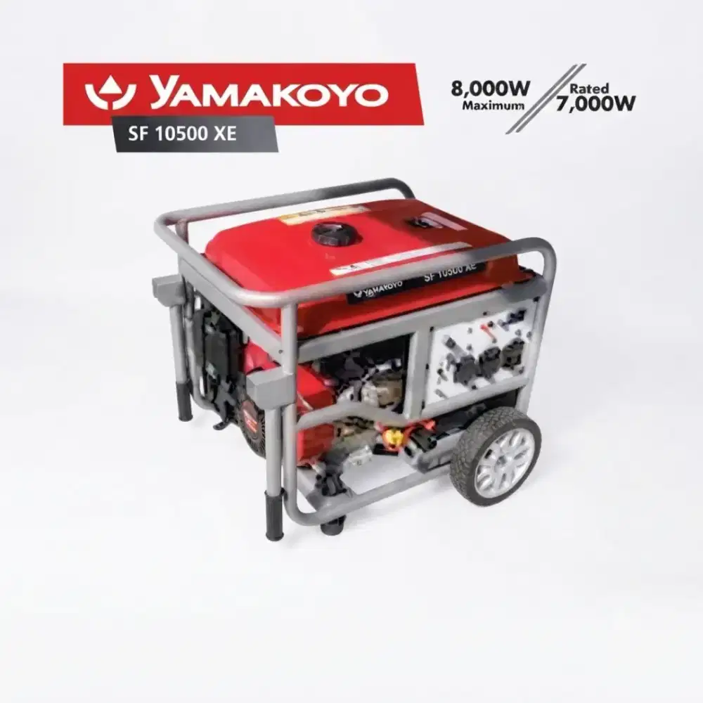 Genset YAMAKOYO SF10500XE 7000W / 8000W - Mulus Siap Pakai