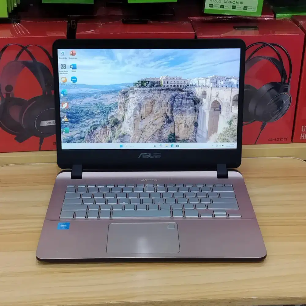 Asus A407MA Intel SSD 120GB RAM 4GB - Laptop Kantoran & Sekolah Murah