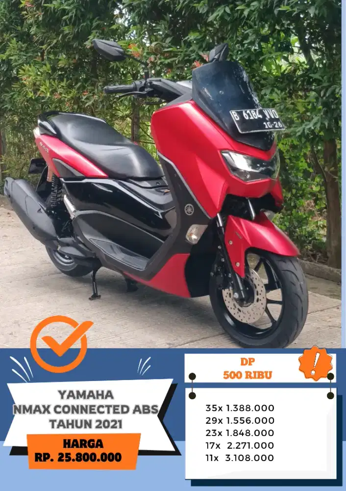 YAMAHA NMAX CONNECTED ABS TAHUN 2021