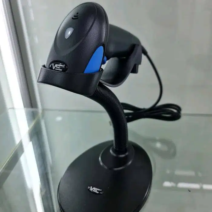 barcode scanner laser VSC BS 395A AutoScan with stand USB Wireless