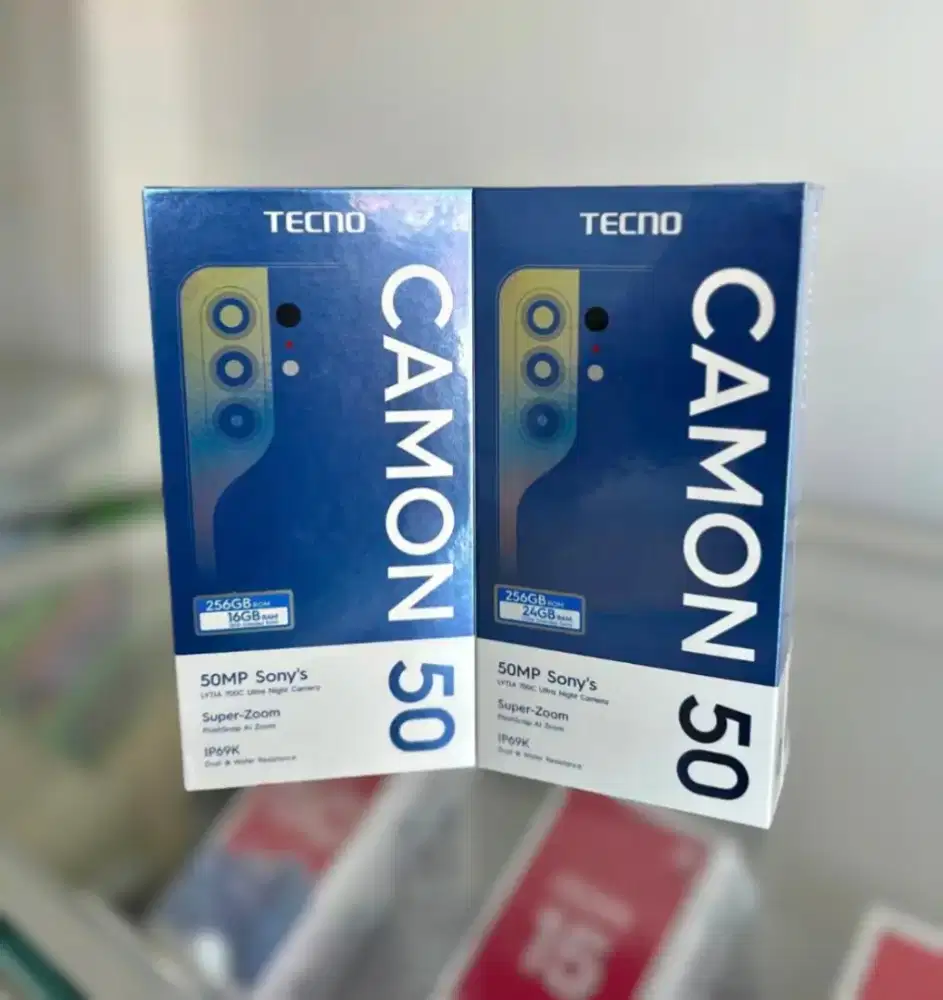 Tecno Camon 50 12+12/256 Garansi Resmi Baru Dan Segel