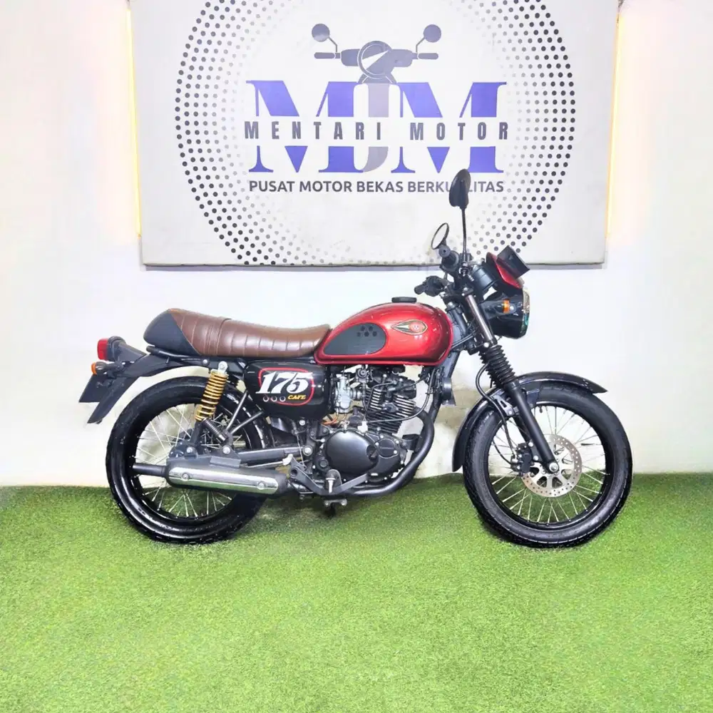 KAWASAKI W175 CAFE 2019 PAJAK PANJANG SS LENGKAP! CASH KREDIT