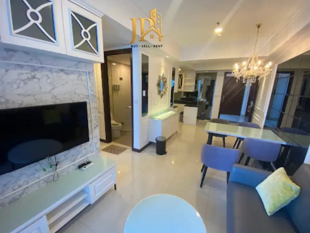Disewakan Cepat Apartemen Casa Grande 2 Badroom Size 88 Sqm Siap Huni Tebet Jakarta Selatan