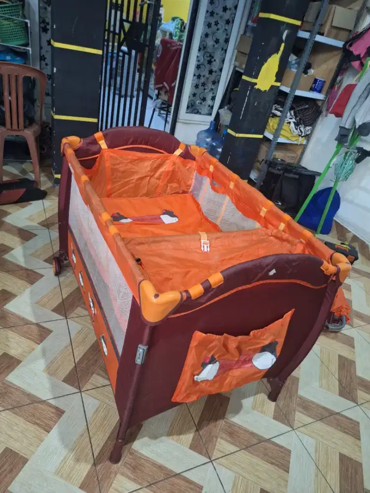 Box Bayi Lipat DOES + Tas Original | Kondisi Bagus Siap Pakai