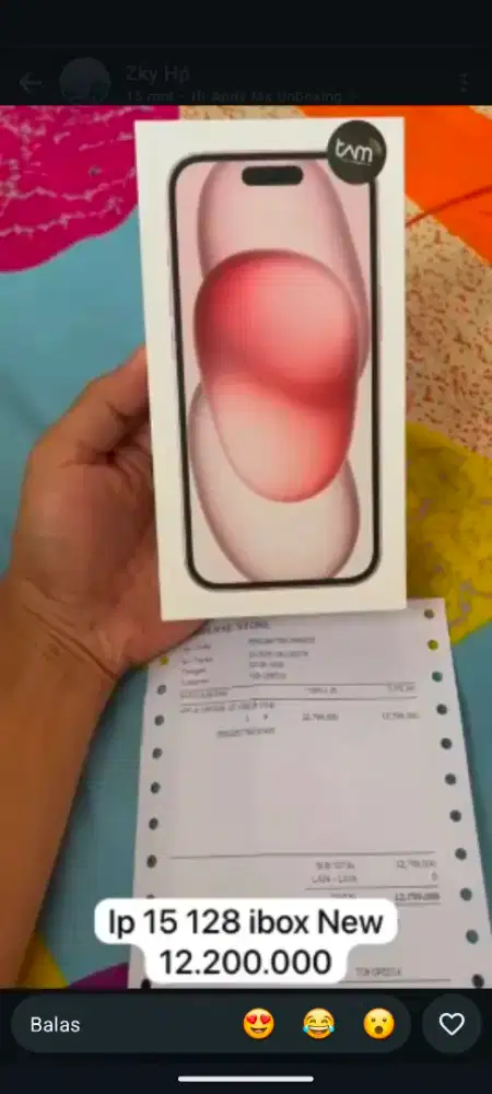 Iphone 15 128 GB  Pink New