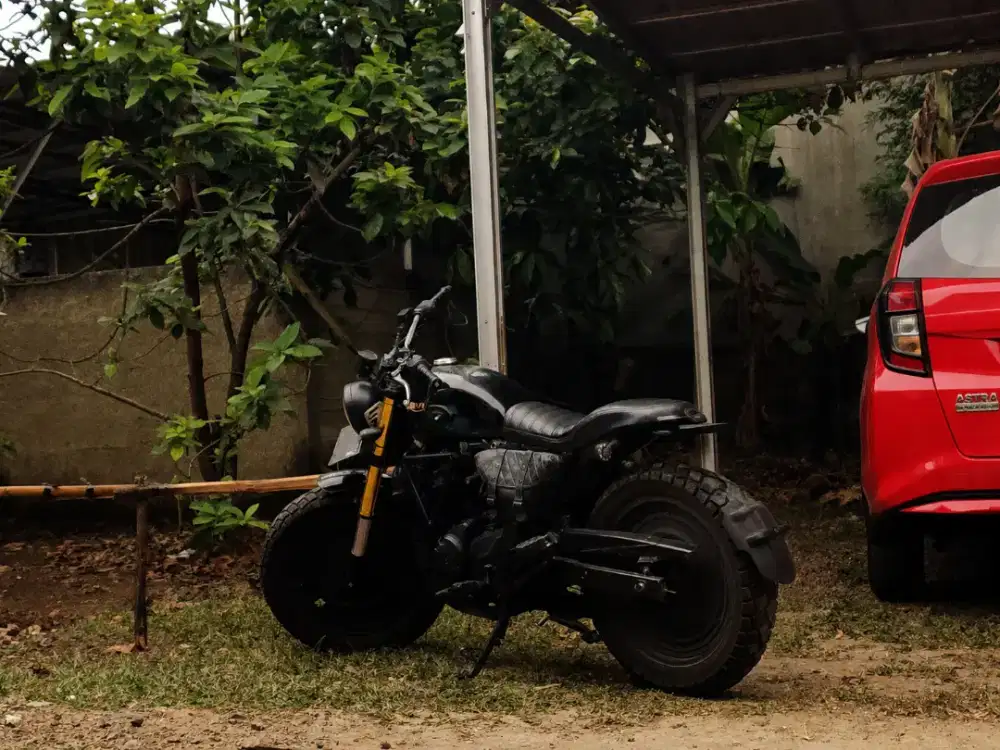 Motor costum japstyle bratstyle