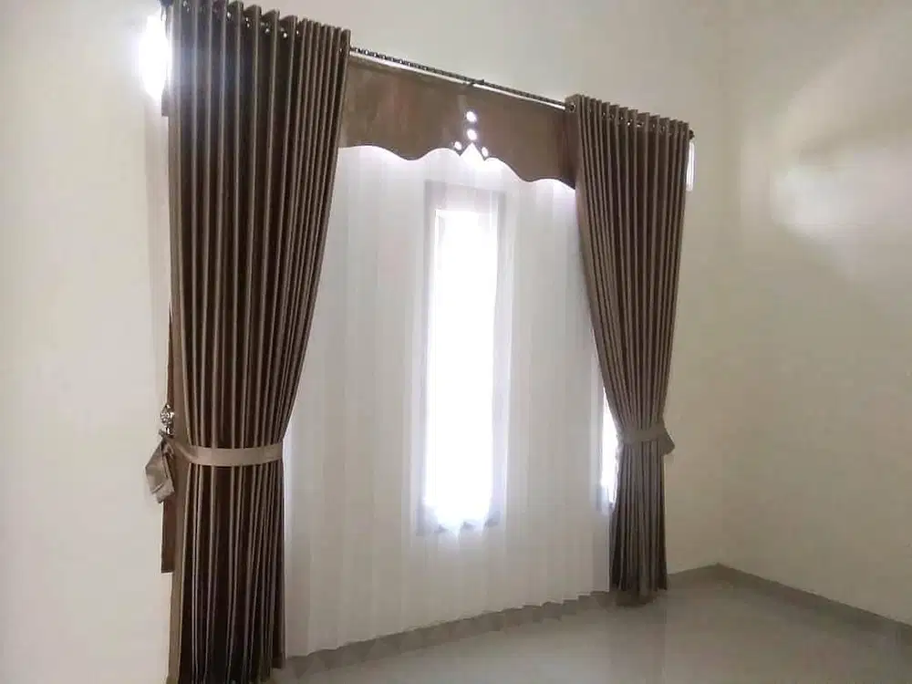 Penyedia Gorden Blackout Pasang Skat Klinik Hordeng Gordyn Vitrase