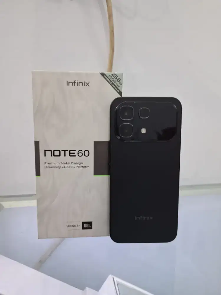 Infinix note 60 ram 8+8/256gb lengkap original