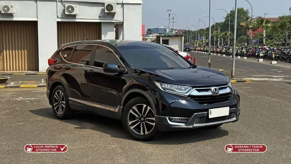 Km 40rb Honda CR-V Prestige Turbo 1.5 AT 2017 Hitam Service Record