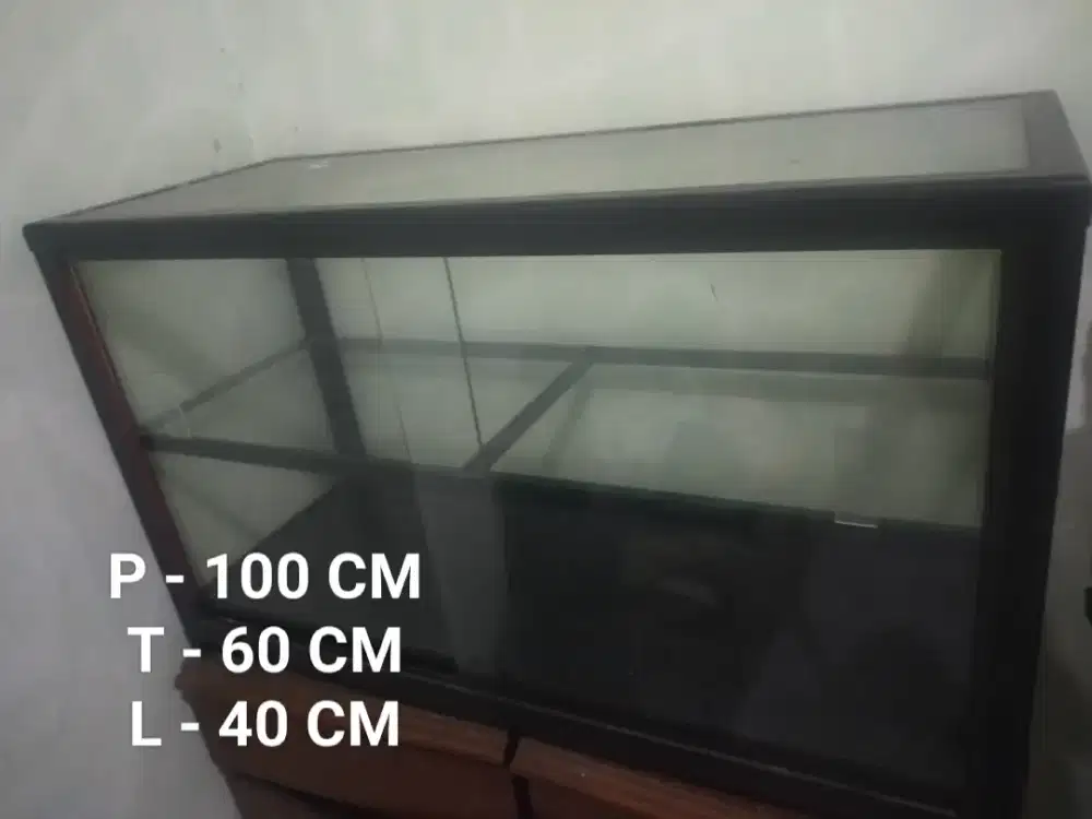 DI JUAL ! Etalase 2 Susun Bahan Stainless