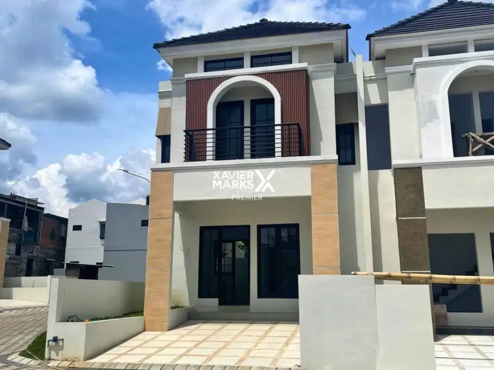 Dijual Rumah Baru Ala Villa Murah dekat JTP3 di Junrejo Batu