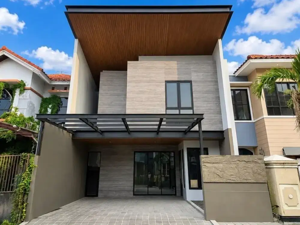 Dijual rumah baru minimalis dharmahusada mas