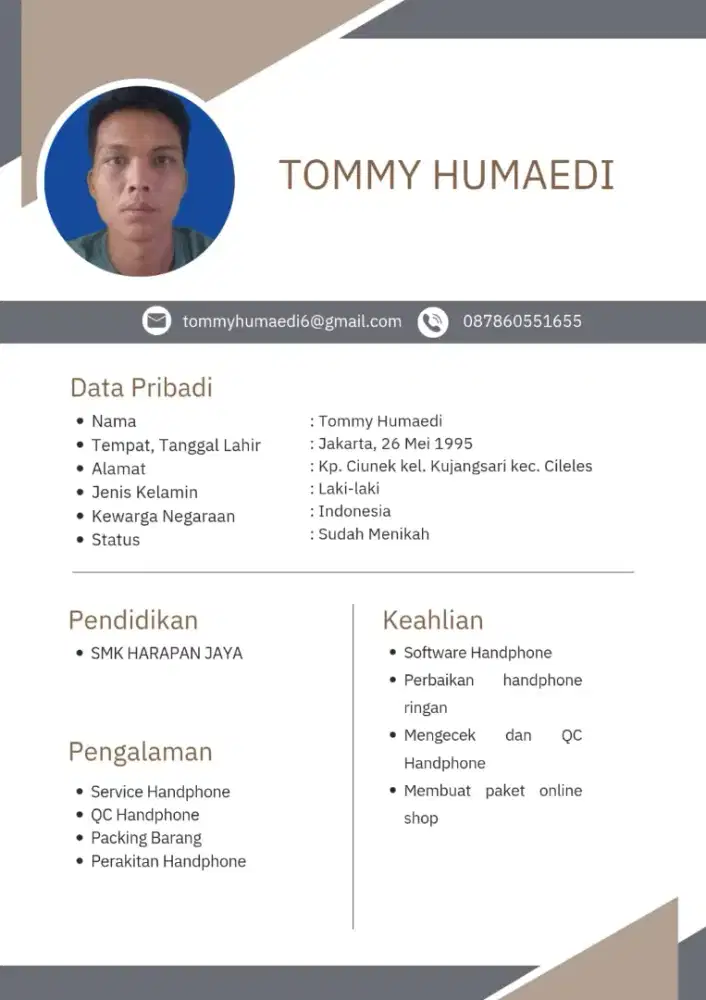 Cari lowongan kerja