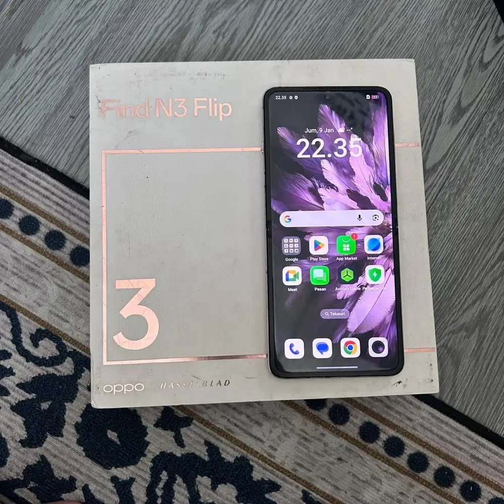 oppo find N3 flip 12/256gb siap pakai