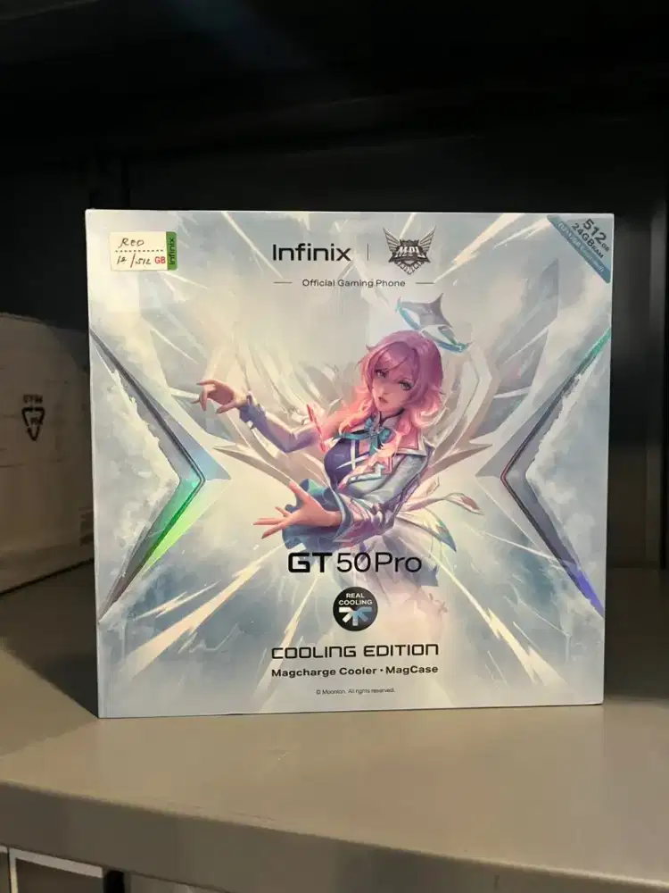 Infinix GT 50 Pro 5G Gift Box 12/512 Promo Murah + Bonus Cooling Fan