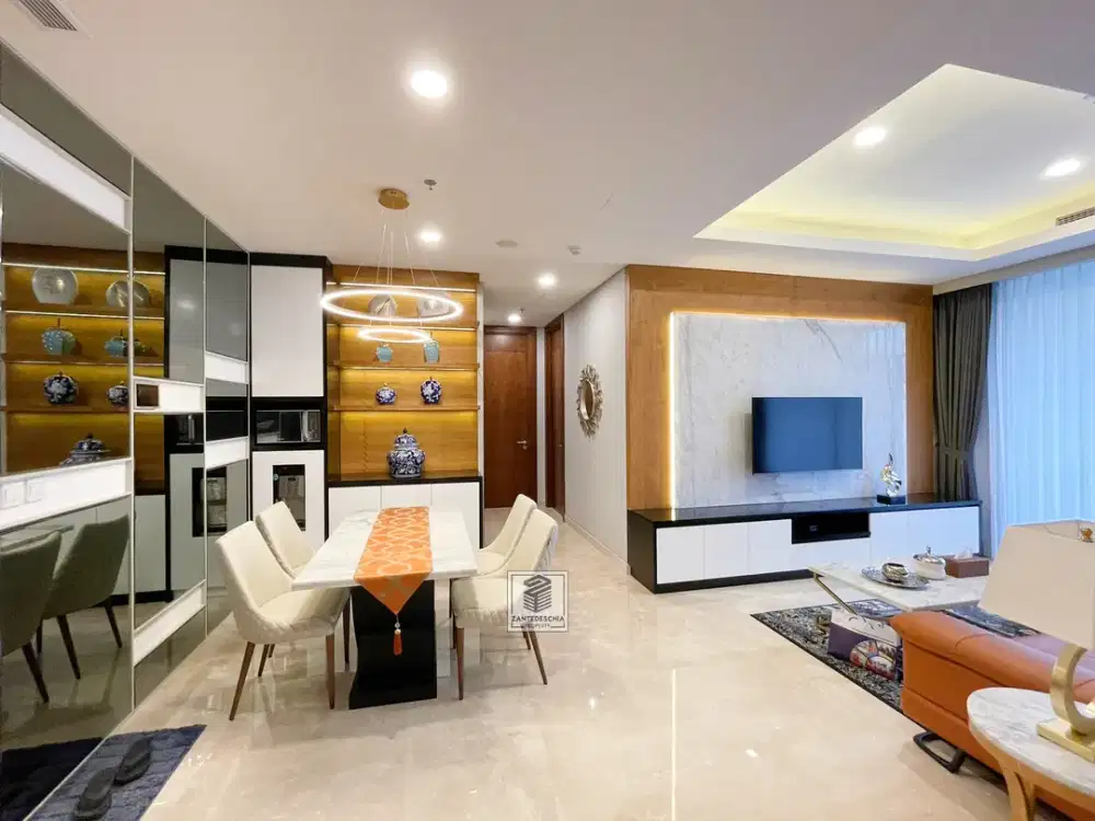For Rent 2 Bedrooms The Elements Rasuna Said Near LRT Plaza Festival