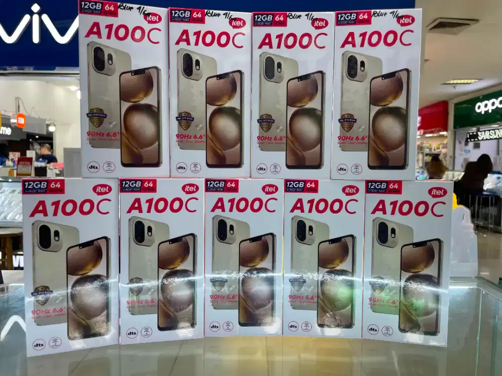 itel A100c 4/64 New Garansi 1 tahun