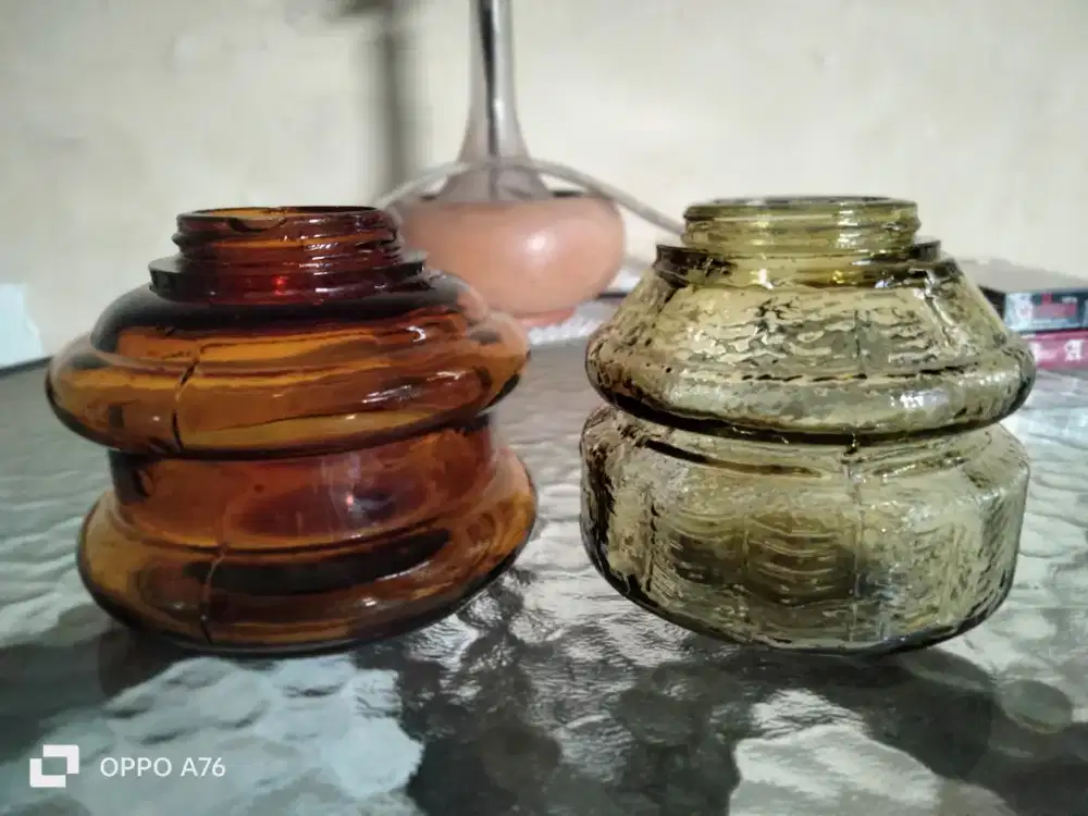 Wadah lampu minyak ublik antik