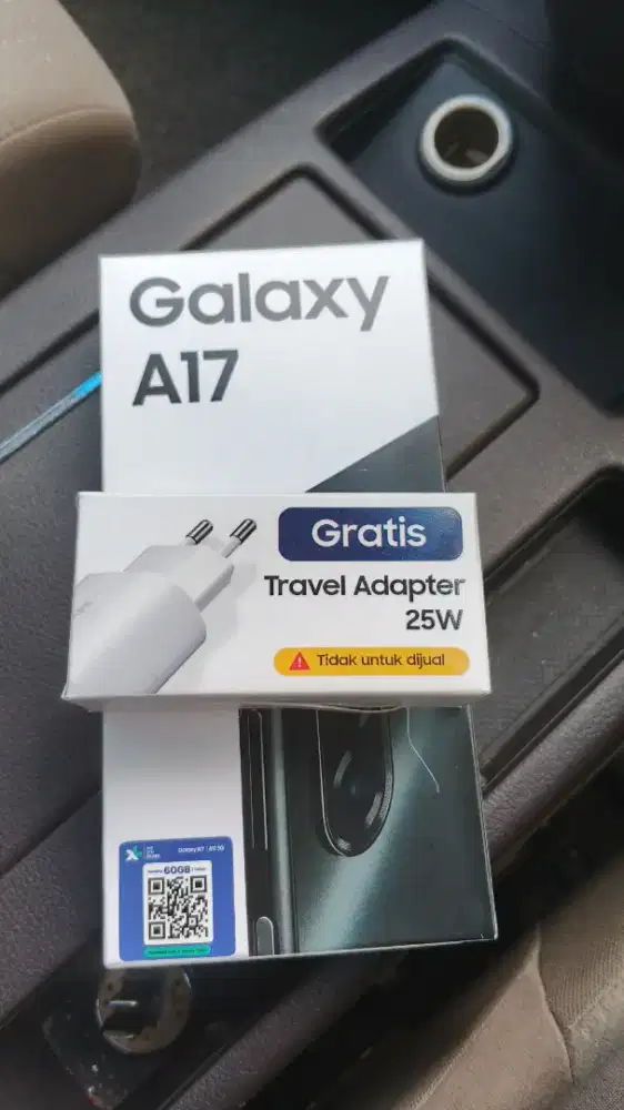 Samsung Galaxy A17 5G 8/128 Hitam - Kondisi Baru, Belum Digunakan