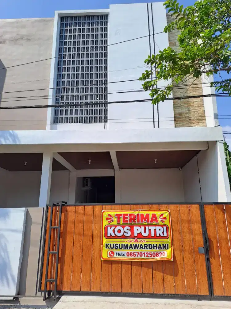 Terima kos khusus putri kusumawardani mijen