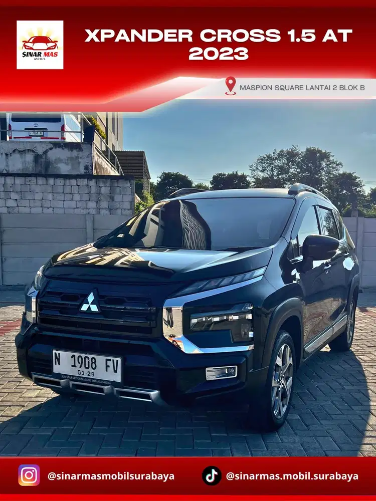 xpander cross premium 2023 KM 9rb super dp minim