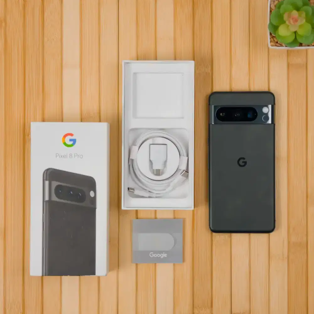 Google Pixel 8 Pro 12/512GB fullset original, IMEI terdaftar Bea cukai