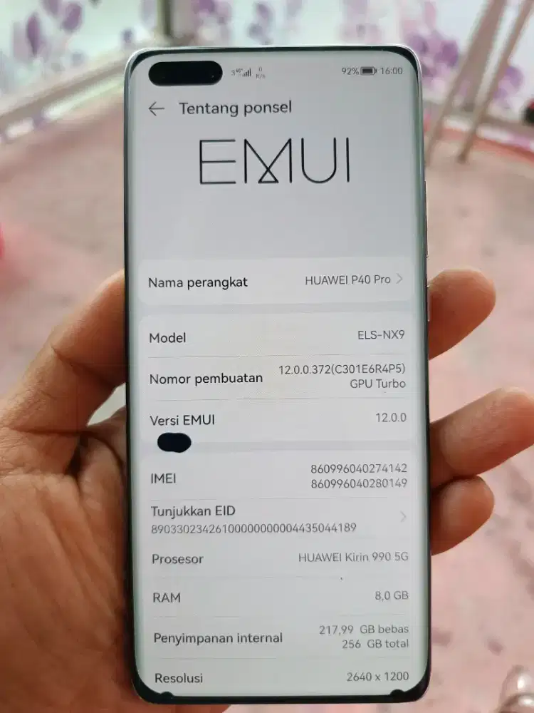 huawei p40 pro ram 8/256