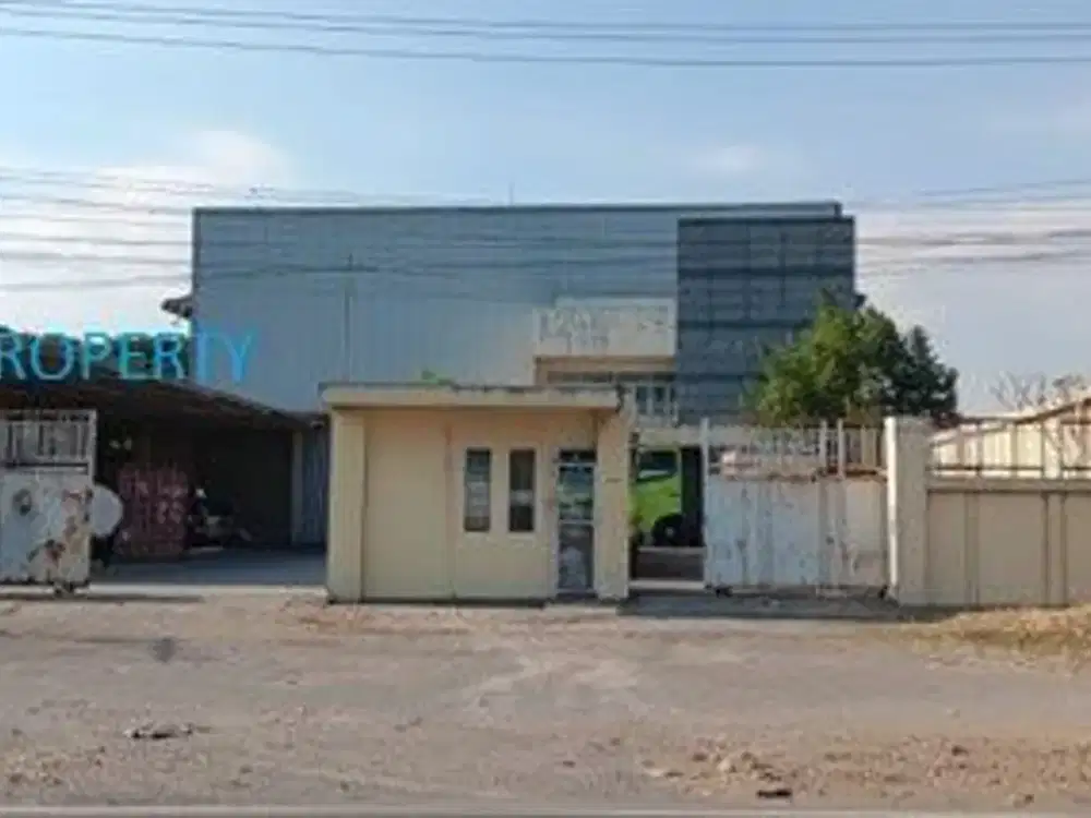 JUAL GUDANG HITUNG TANAH , RAYA BY PASS KRIAN , SIDOARJO