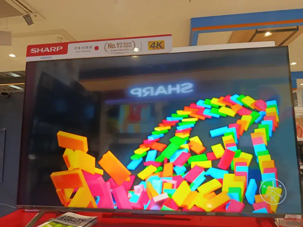 SHARP 4K QLED GOOGLE TV (BISA CICILAN PAKAI HOMECREDIT) BUNGA 0%