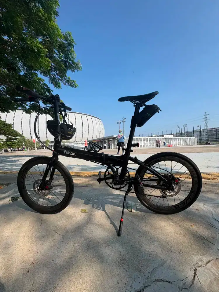 Sepeda Lipat Fnhon Blast Black 20+