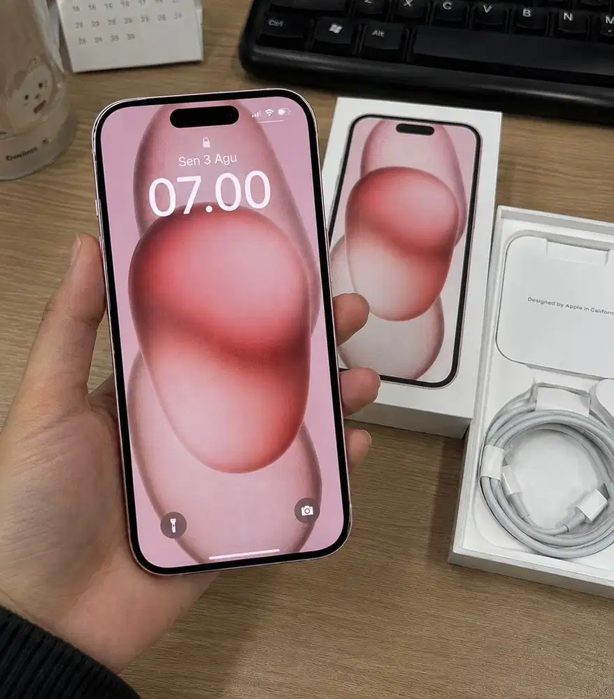 iPhone 15 Pink 128GB Fullset iBox | Like New